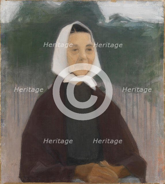 Granny, 1907. Creator: Schjerfbeck, Helene (1862-1946).