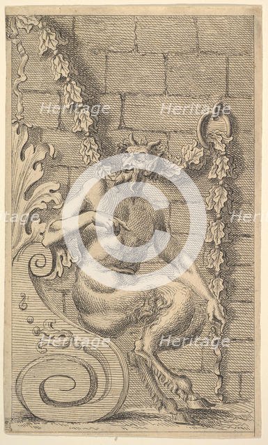 Sitting Satyrs, after 1732. Creator: Unknown.