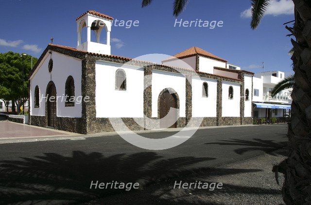 Church, La Lajita, Fuerteventura, Canary Islands.