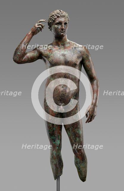 Statue of a Victorious Youth, 300-100 BC. Creator: Unknown.