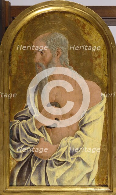 Saint Jerome in Penitence, 1468. Creator: Marco Zoppo.