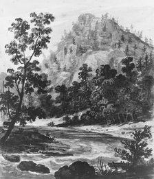 Delaware Water Gap (?), 1811-ca. 1813. Creator: Pavel Petrovic Svin'in.