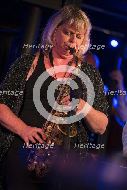 Christine Jensen, 2016. Artist: Alan John Ainsworth.