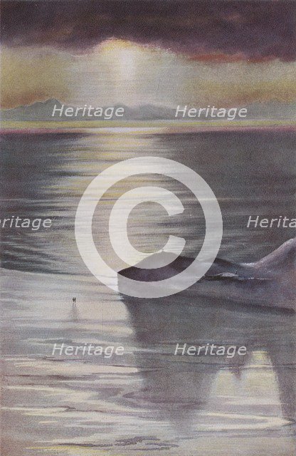 'Hut Point from Observation Hill', 1911, (1913).  Artist: Edward Wilson.