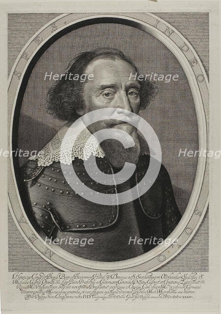 Hendrik Count van de Bergh, 1634. Creator: Willem Jacobzoon Delff.
