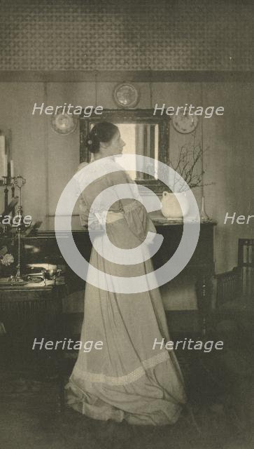 Camera Work: Portrait of Mrs. C., 1907. Creator: J. Craig Annan (British, 1864-1946).