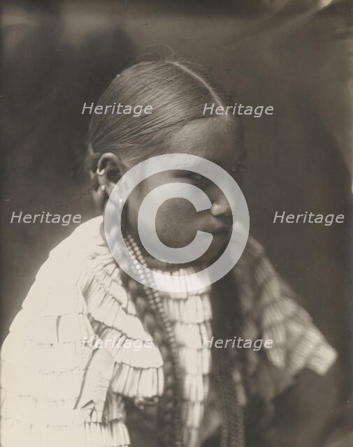 Hattie Bear Black, 1905. Creator: Edward Sheriff Curtis.