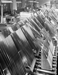 Saws in racks ready for distribution, Spear & Jackson, Sheffield, South Yorkshire, 1966. Artist: Michael Walters