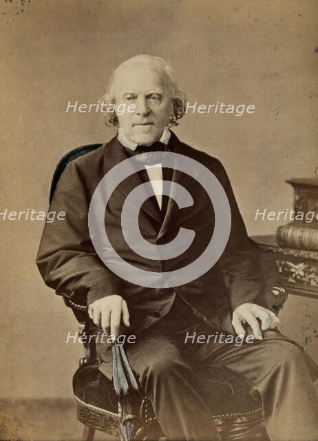 François-Vincent Raspail, 1862. Creator: Mathieu Deroche.