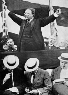Theodore Roosevelt, American President, 1901-1909. Artist: Unknown