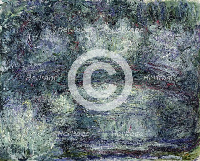 The Japanese bridge (Le Pont Japonais), 1918-1919.