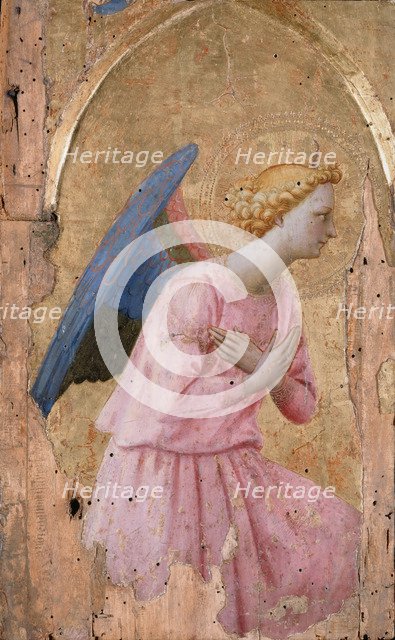 The Angel of the Annunciation, ca 1435. Artist: Angelico, Fra Giovanni, da Fiesole (ca. 1400-1455)
