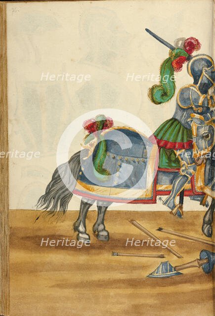 A Tournament Contest, about 1560-1570. Creator: Unknown.