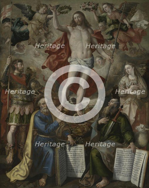 Christ Triumphant, 1590. Creator: Martin de Vos.