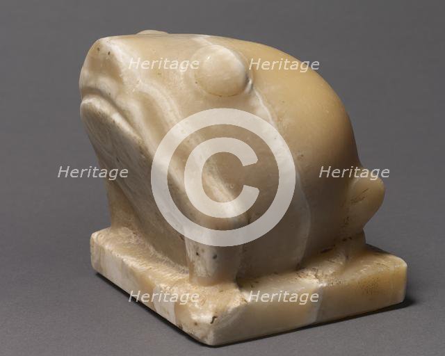 Statue of Heqat, the Frog Goddess, c. 2950 BC. Creator: Unknown.