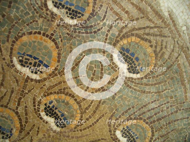 Mosaic, El Jem Museum, El Djem, Tunisia, 2009. Creator: Amanda Waite.