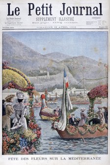 The festival of flowers on the Mediterranean, 1902. Artist: Yrondy