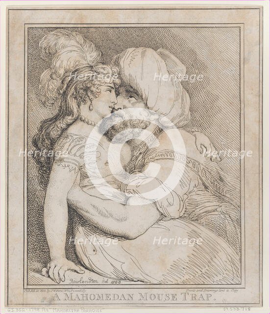 A Mahomedan Mouse Trap, February 20, 1800., February 20, 1800. Creator: Thomas Rowlandson.