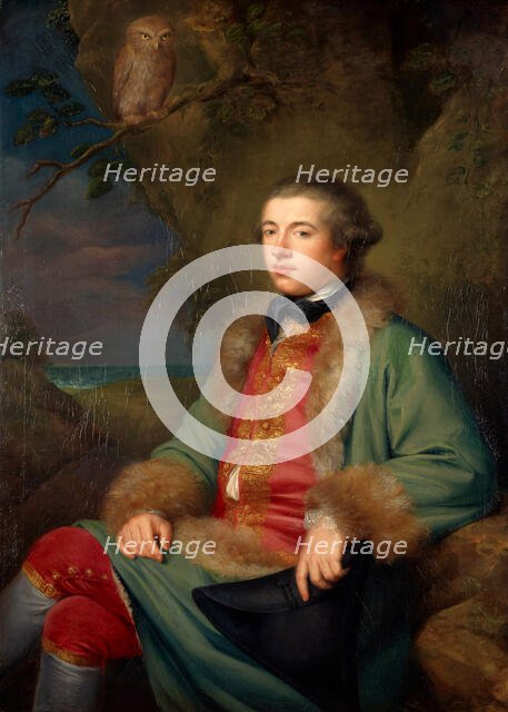 Portrait of James Boswell (1740-1795), 1765. Creator: Willison, George (1741-1797).