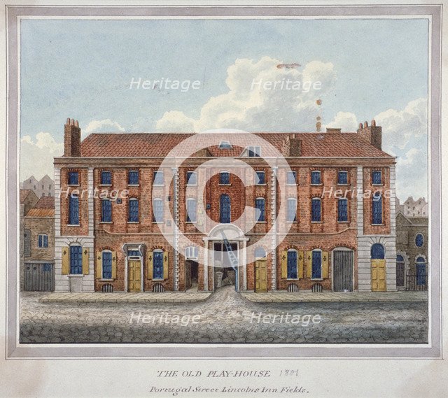 Salopian China Warehouse, Portugal Street, Westminster, London, 1801. Artist: Anon