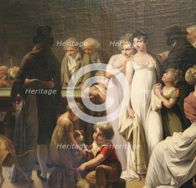 'Game of Billiards', 1807. Artist: Louis Leopold Boilly