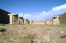 Temple of the Sibitti, Khorsabad, Iraq, 1977.