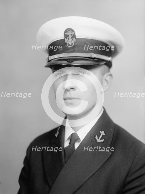 Leith, Harold G., Midshipman - Portrait, 1933. Creator: Harris & Ewing.