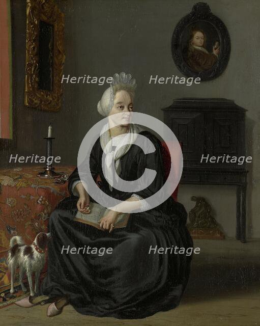 Anna de Hooghe (1645-1717). The Painter's fourth Wife, 1693-1708. Creator: Ludolf Bakhuizen.