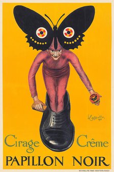 Papillon noir, 1921. Creator: Cappiello, Leonetto (1875-1942).