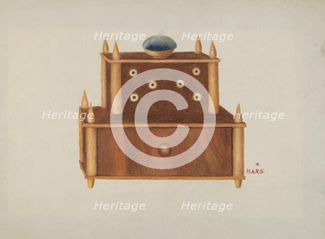 Bureau, 1935/1942. Creator: Margaret Stottlemeyer.