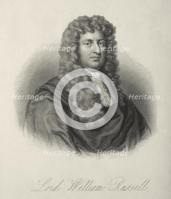Lord William Russell, c1670-c1680, (1834-1837). Creator: Samuel Freeman.