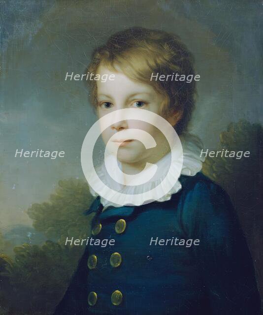 Portrait of a boy I, 1814-1816. Creator: Johann Baptist Lampi I.