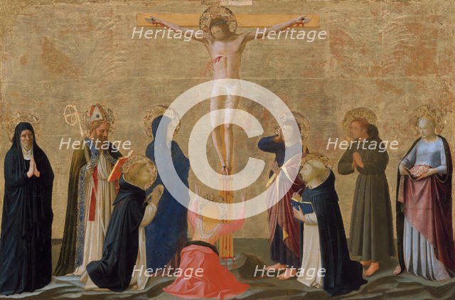 The Crucifixion, possibly ca. 1440. Creator: Fra Angelico.