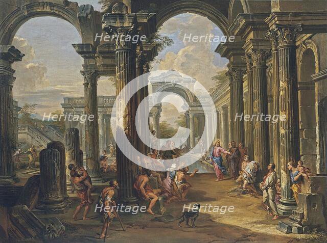 The pool at Bethesda, 1724. Creator: Giovanni Paolo Panini.