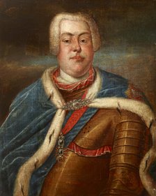 Portrait of Augustus III of Saxony (1696-1763), King of Poland in 1733-1763, between 1780-1815. Creator: Unknown.