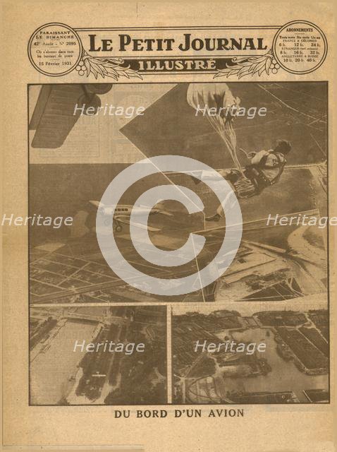 View from on board a plane, 1931. Creator: Unknown.