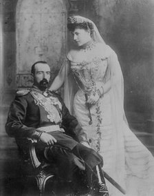 Grand Duke Michael & Countess Torbay [i.e., Torbey], 1913. Creator: Bain News Service.