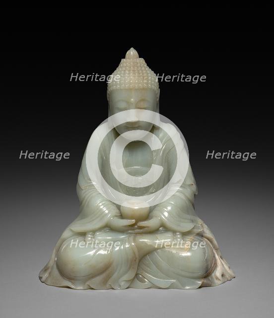 Seated Buddha, 18th-19th Century. Creator: Unknown.