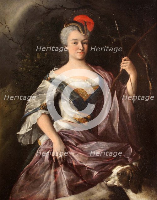 Portrait of a Lady as Diana.