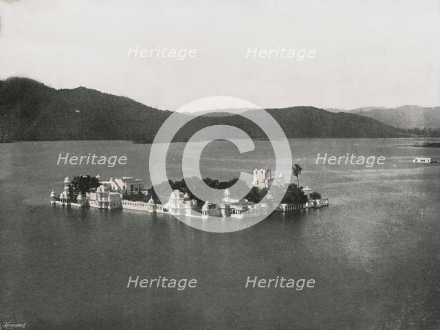 The Lake Palace, Udaipur, India, 1895.  Creator: Unknown.
