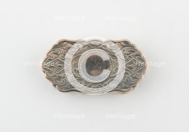 Vinaigrette, Birmingham, c. 1848/49. Creator: George Unite.
