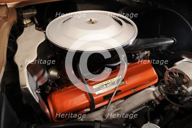 Chevrolet Corvette Stingray convertible 1964. Artist: Simon Clay.