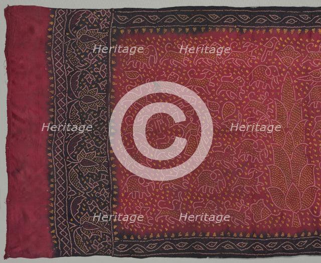 Sari, 1800s. Creator: Unknown.