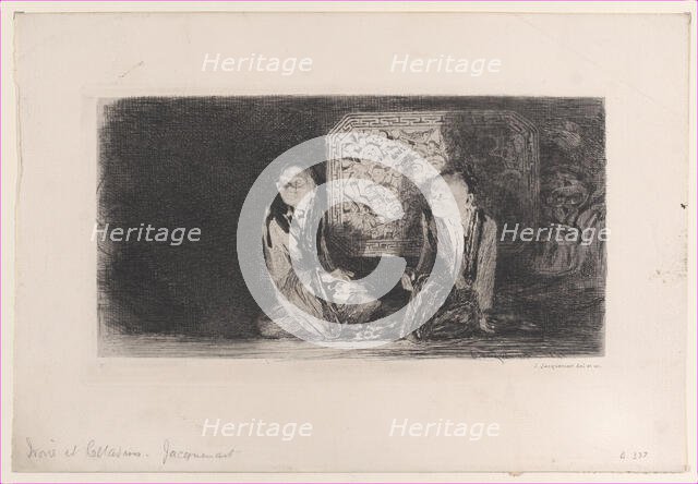 Ivory and Greenware, 1872. Creator: Jules-Ferdinand Jacquemart.