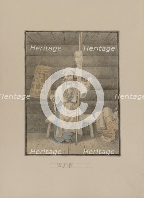 Khant woman, 1862-1887. Creator: Mikhail Znamensky.