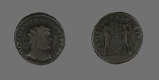 Coin Portraying Emperor Maximianus, 286-305. Creator: Unknown.