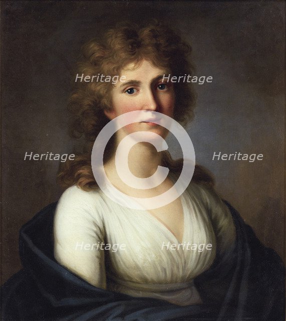 Portrait of Sara Anna von Miltitz (1774-1819). Artist: Tischbein, Johann Friedrich August (1750-1812)