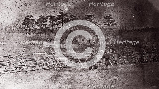 Bull Run. Matthews House, 1861-62. Creator: George N. Barnard.