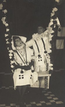 Two British soldiers performing as clowns for "The Timbertown Follies...(between 1910 and 1919?). Creator: Unknown.