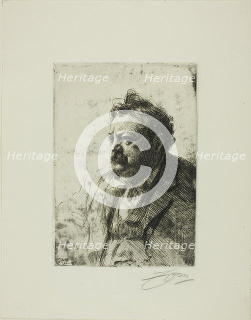 Billy Mason, 1900. Creator: Anders Leonard Zorn.